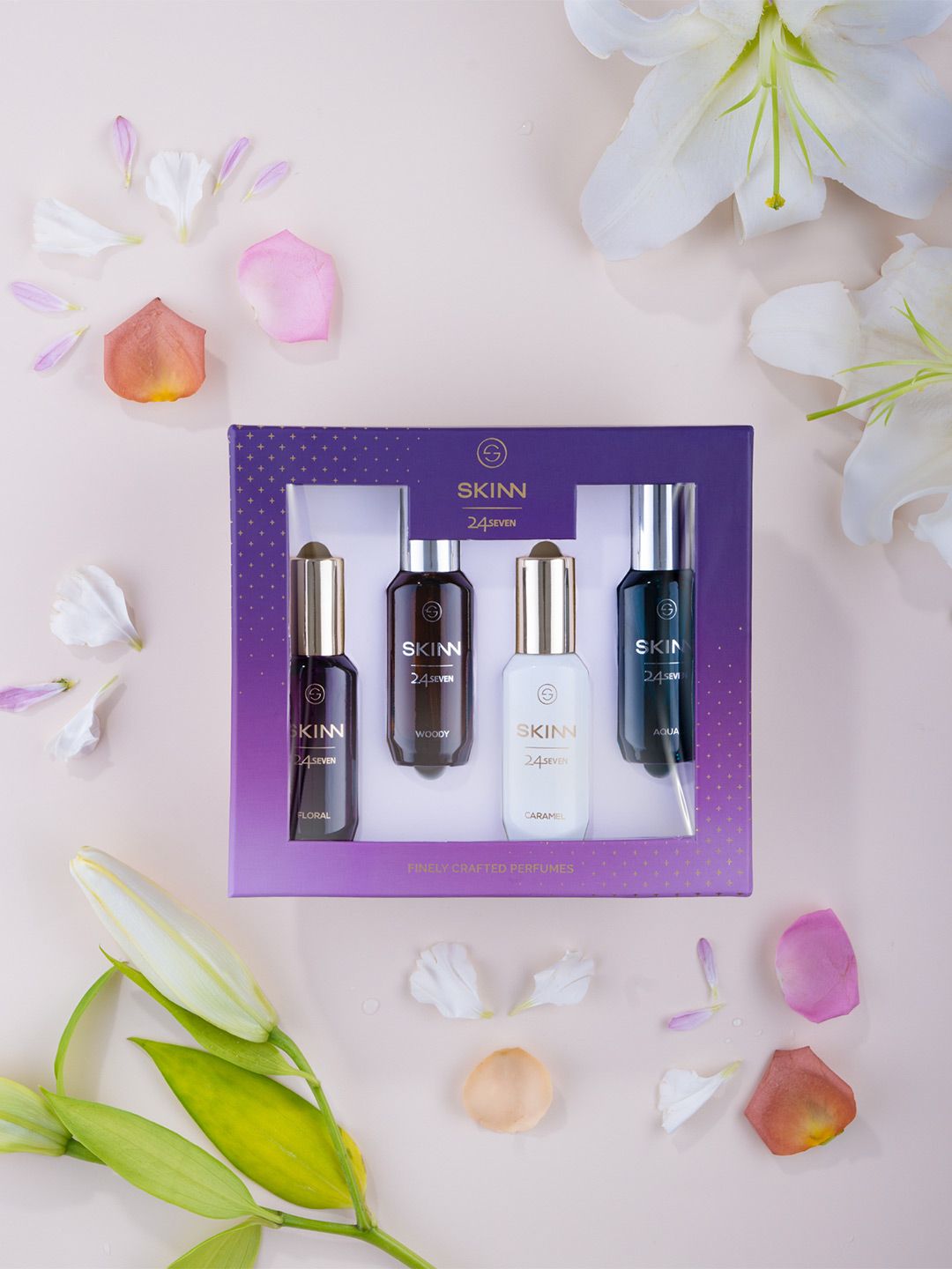 SKINN SKINN Unisex Set of 4 24Seven Gift Pack EDP - 20 ml Each