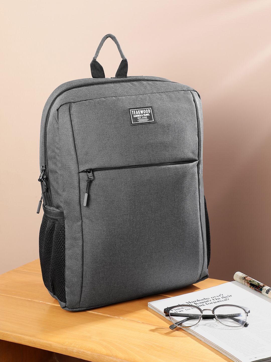 Teakwood Leathers Unisex Laptop Backpack