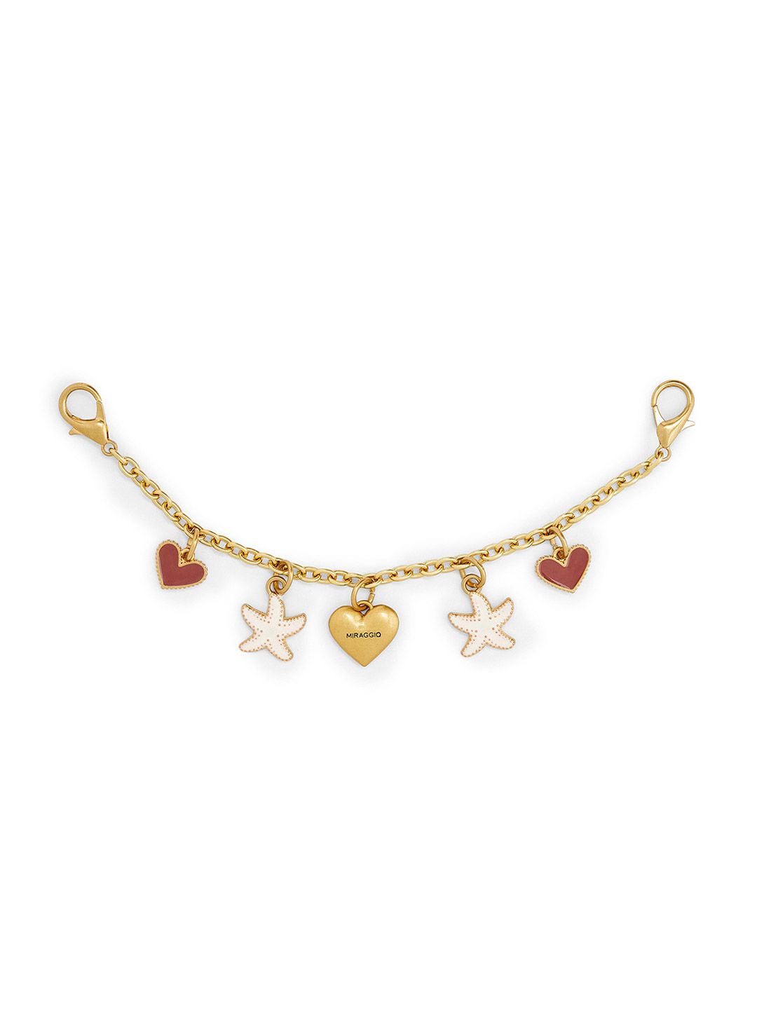 MIRAGGIO Embellished Seaheart Handbag Charm