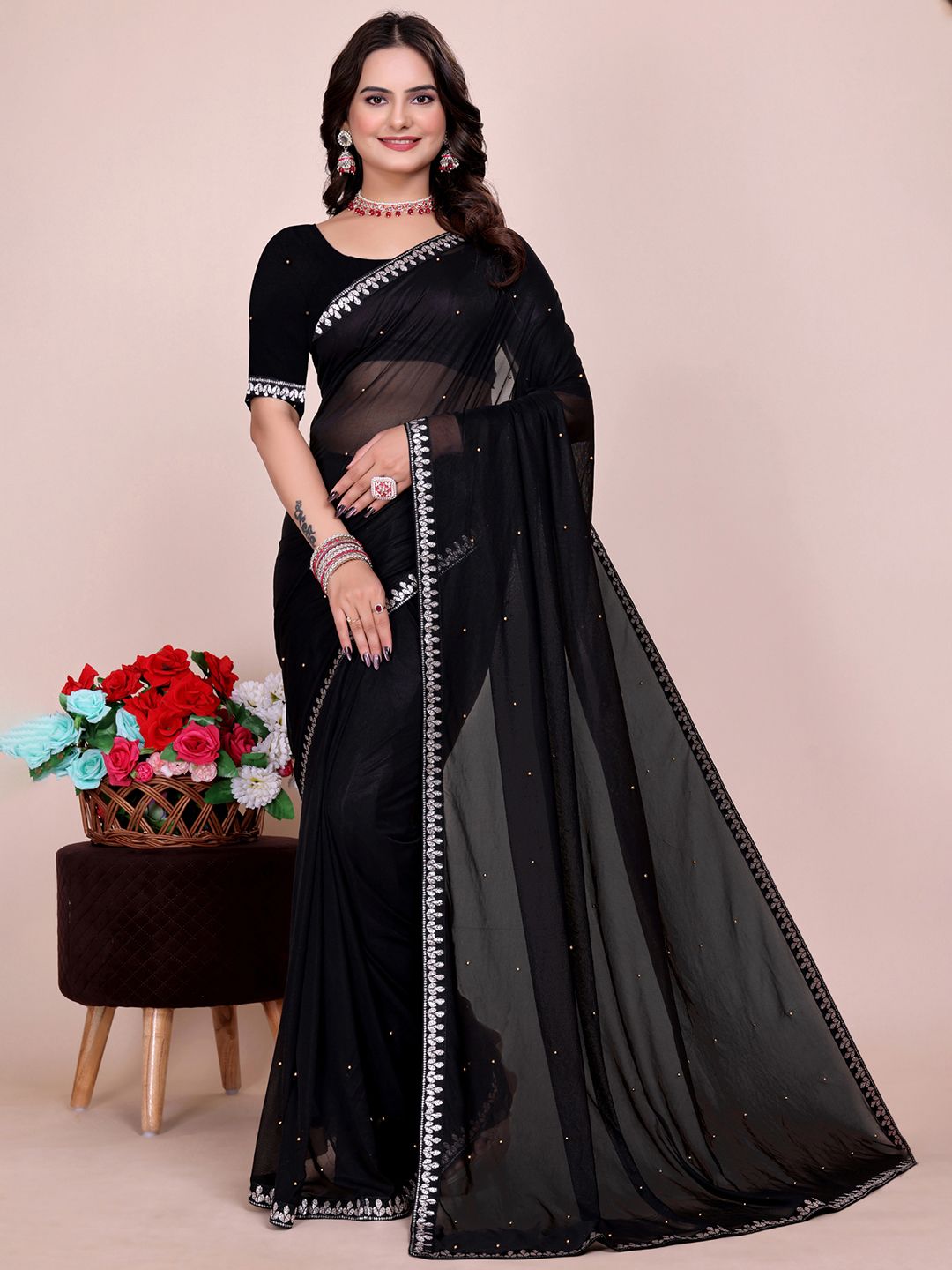 Moda Rapido Embellished Saree