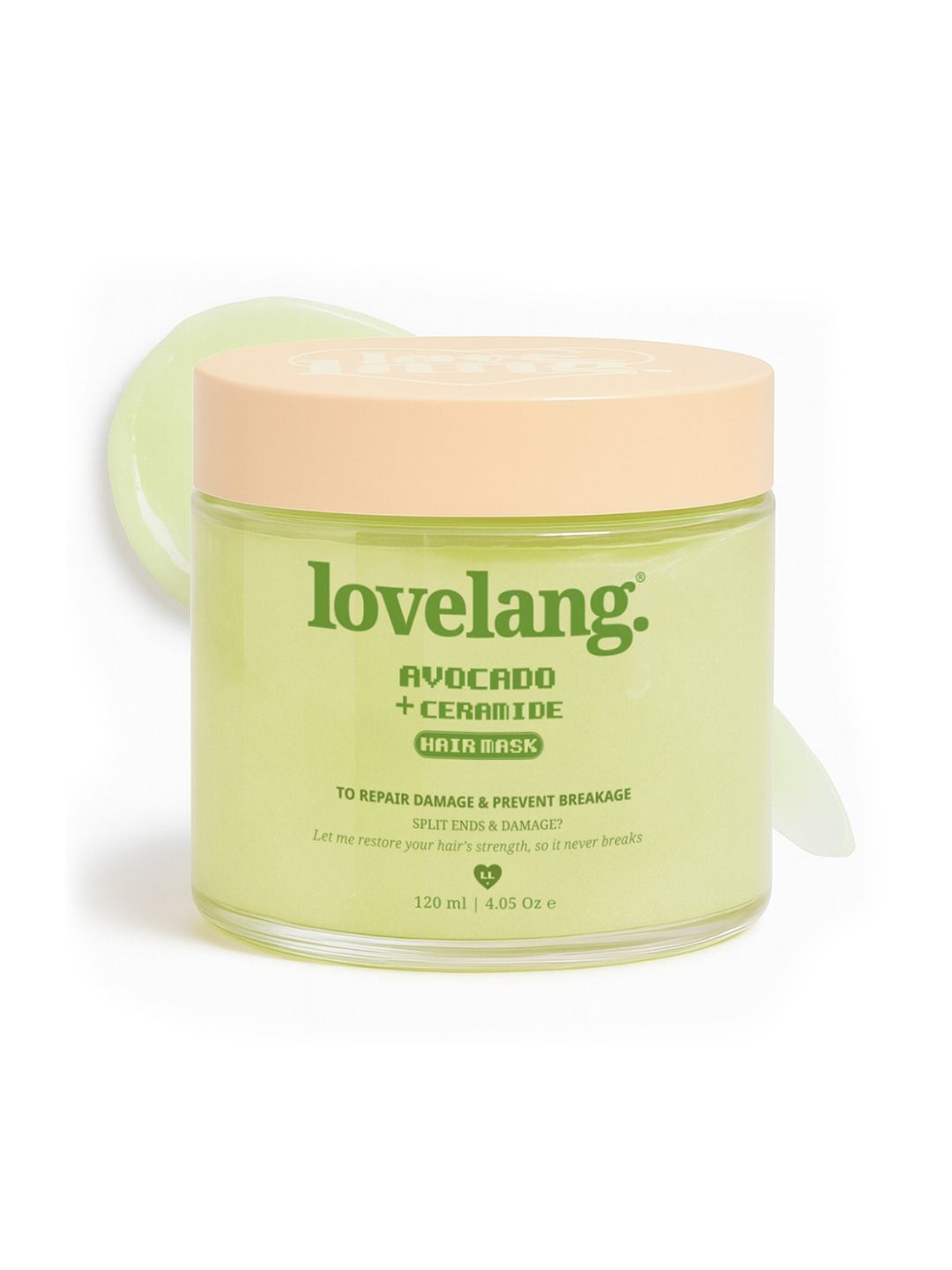 lovelang Avocado & Ceramide Hair Mask - 120 ml
