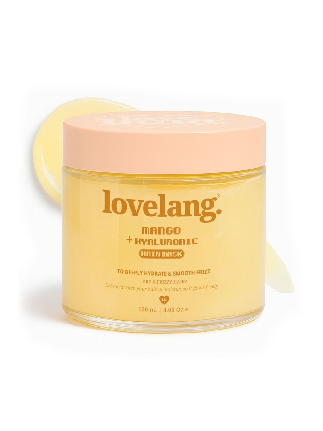 lovelang Mango & Hyaluronic Hair Mask - 120 ml