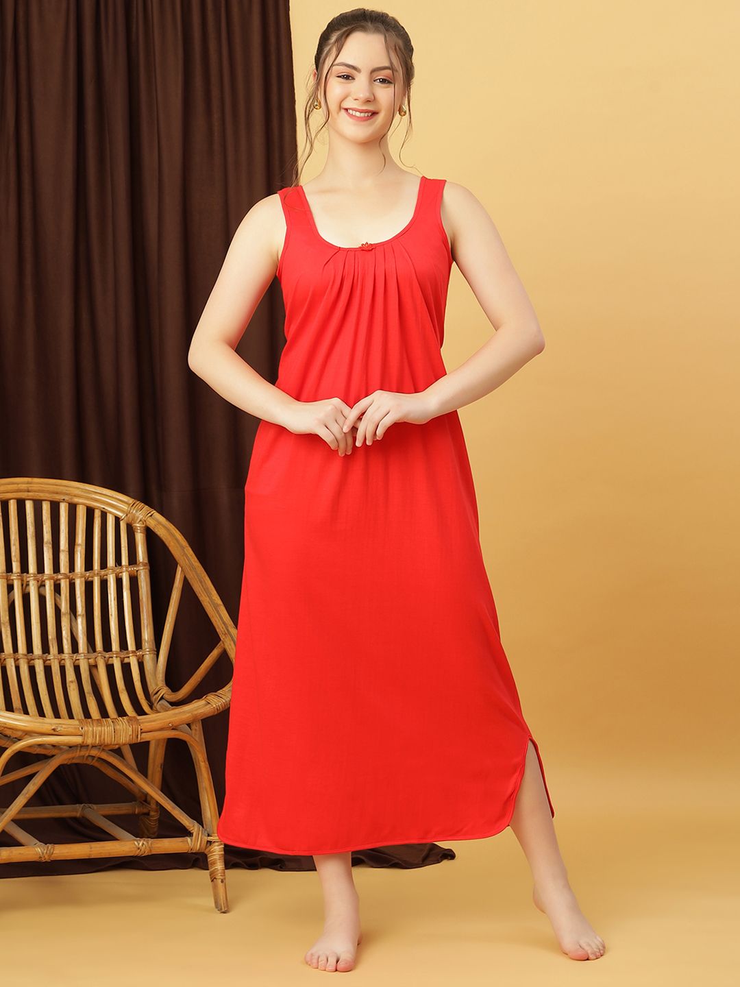 GANIX FASHION THAT DEFINE YOU Maxi Nightdress