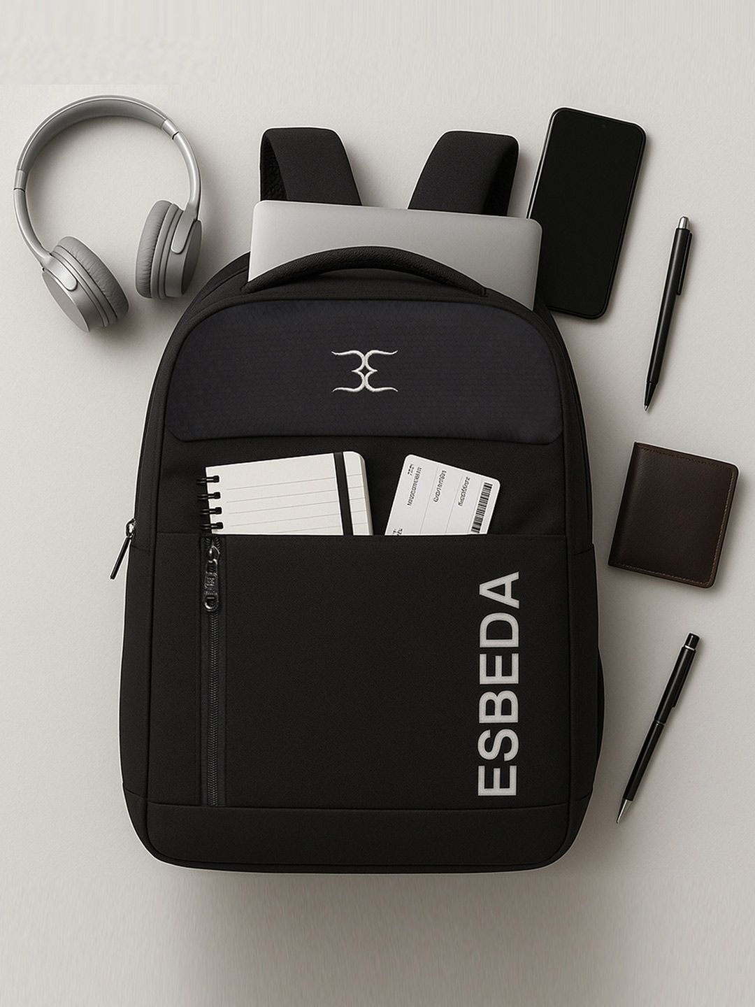 ESBEDA Unisex Brand Logo Backpack