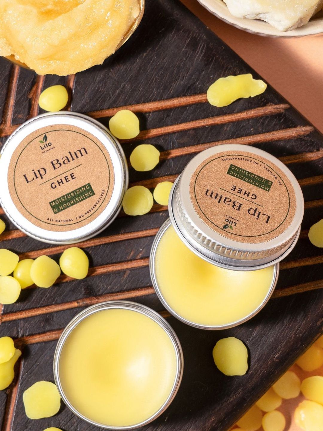 Lilo Naturals Ghee Lip Balm- 10 ml