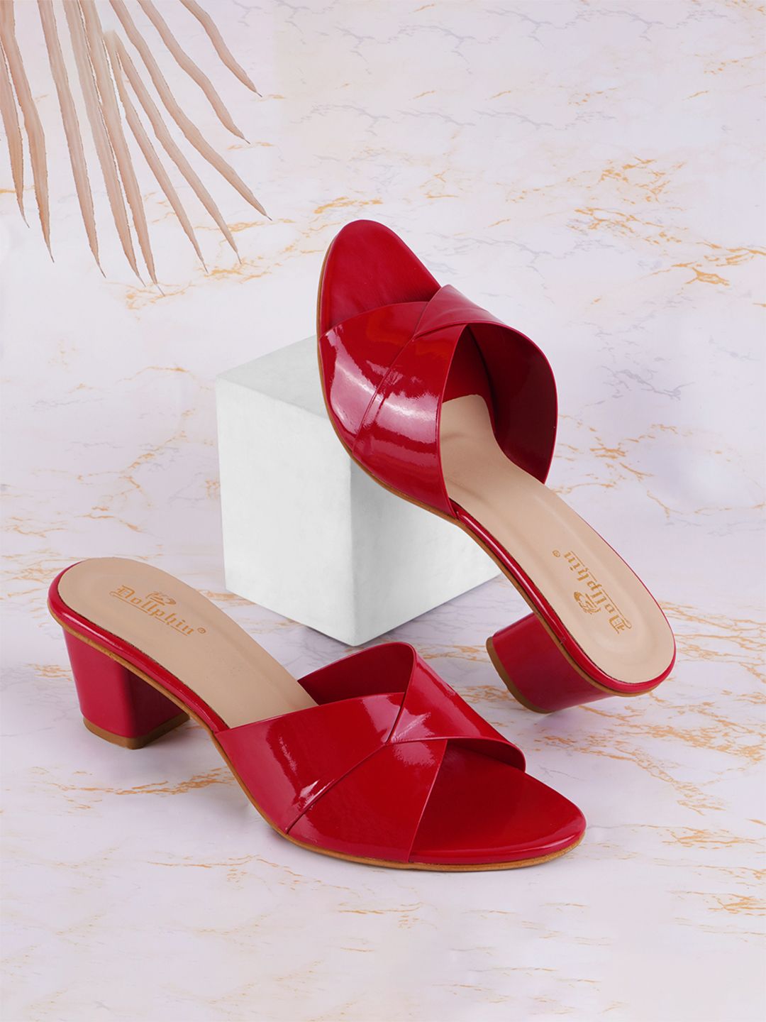 Dollphin Women Red Sandals