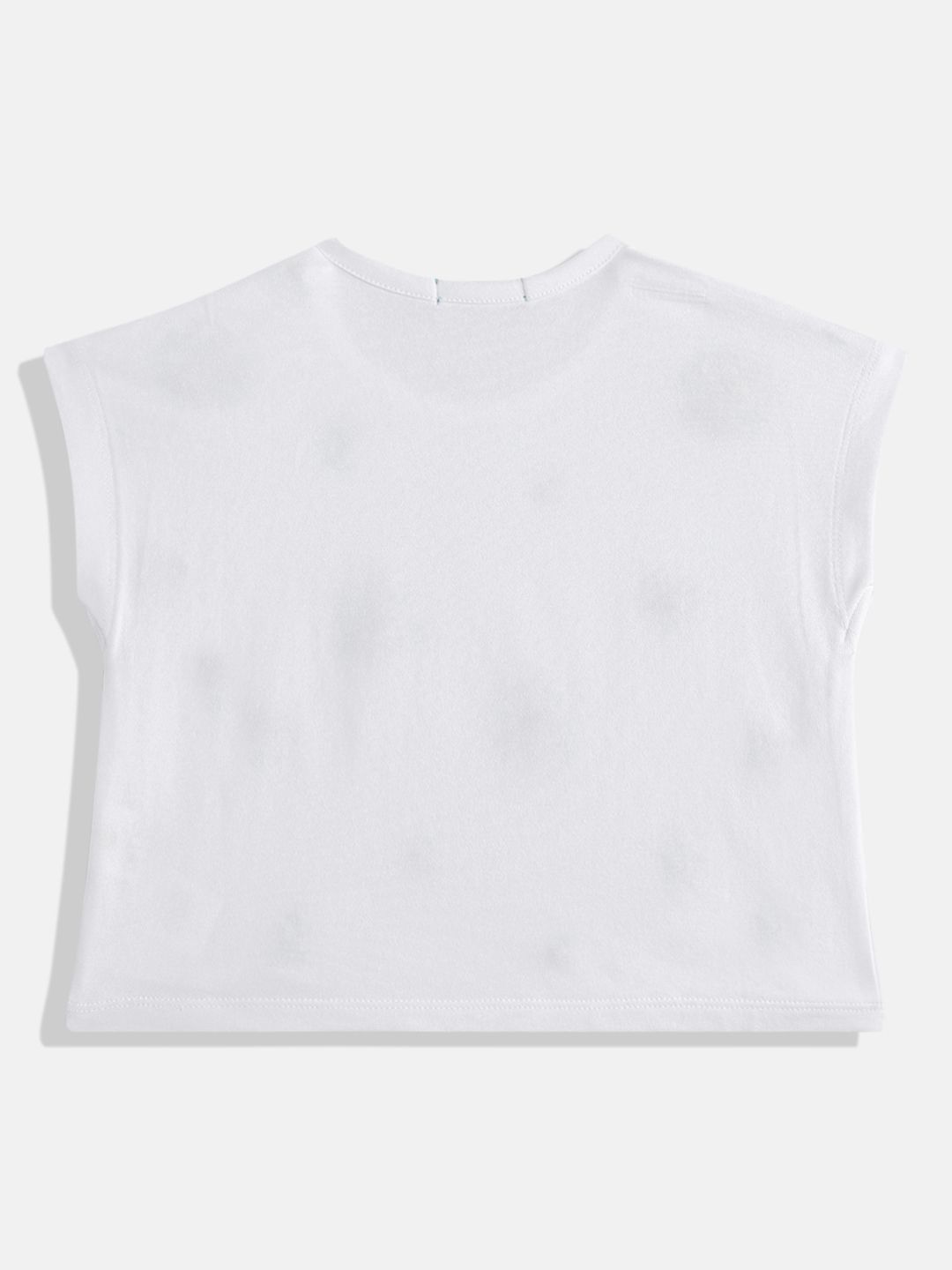 Girls Floral Embroidered Boxy Top 2