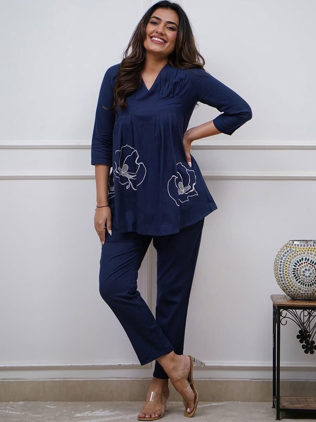 Fabmoha Printed Pure Cotton Co-Ord Set