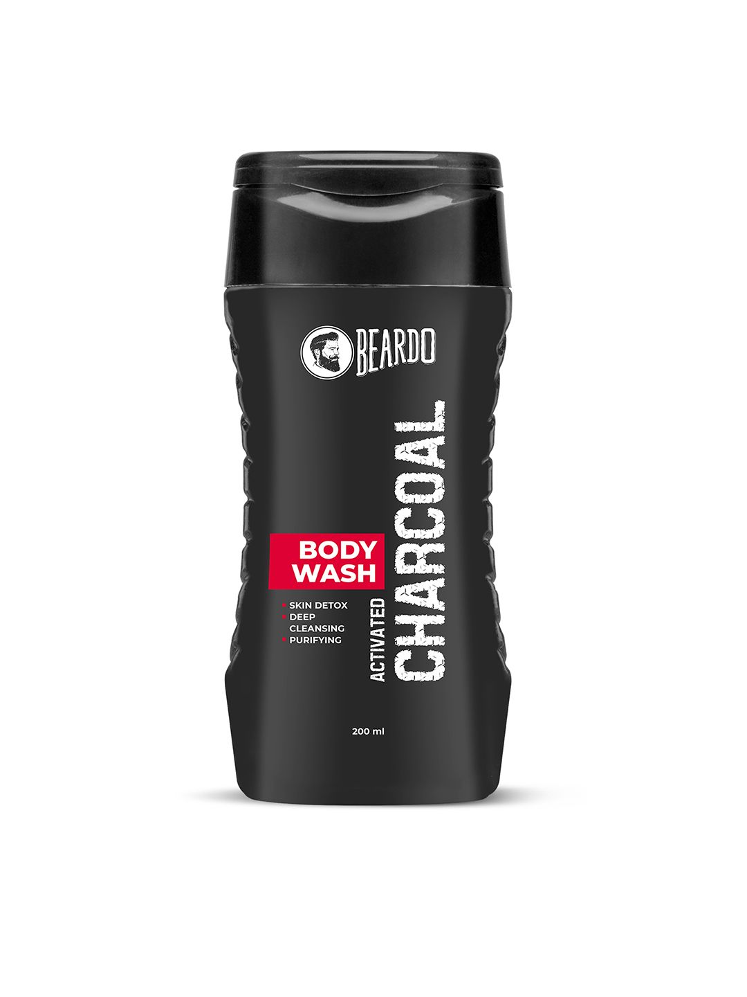 BEARDO Men Activated Charcoal Body Wash - 200 ml