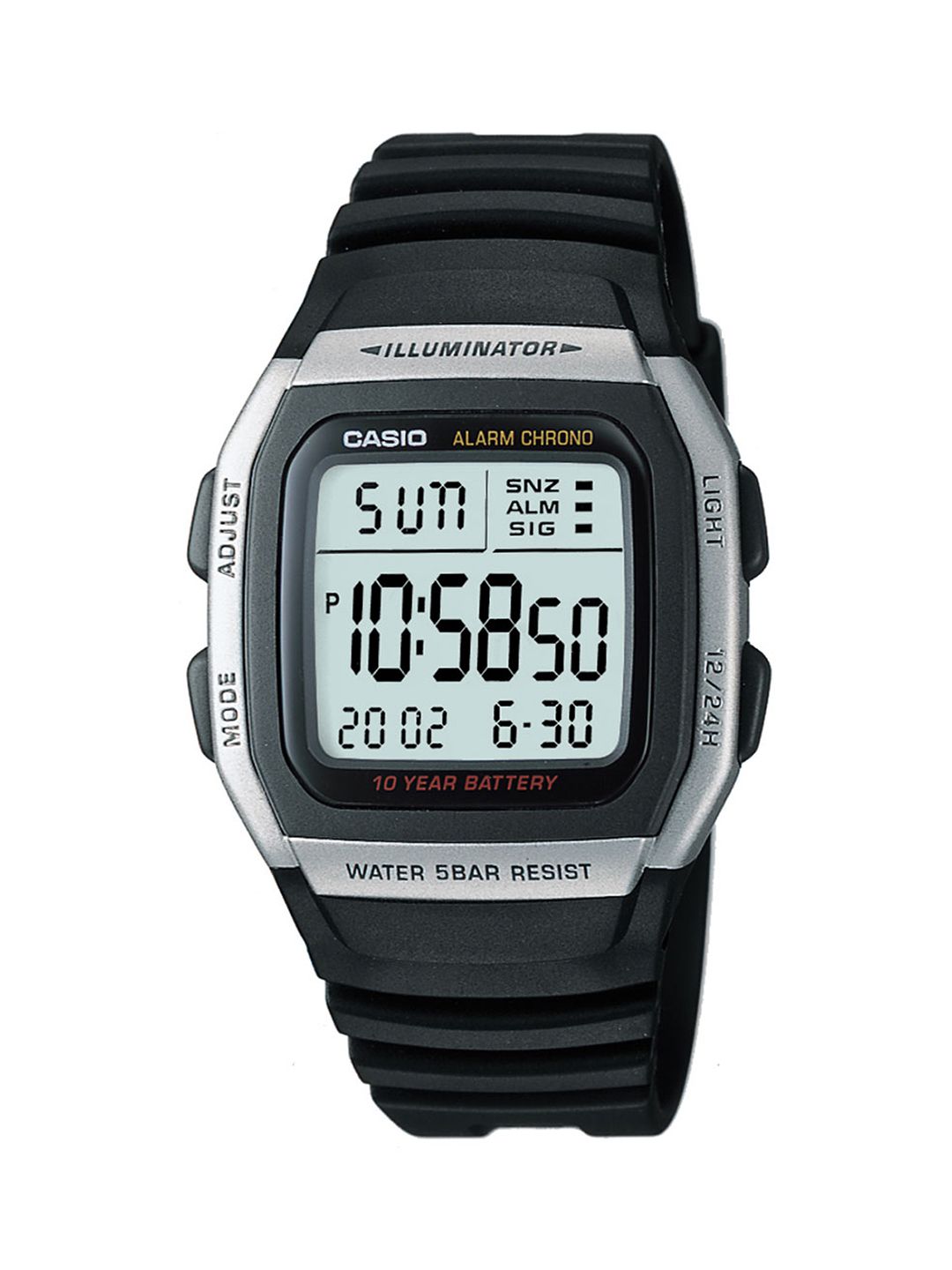 Casio Youth Unisex Black Digital Watch D031