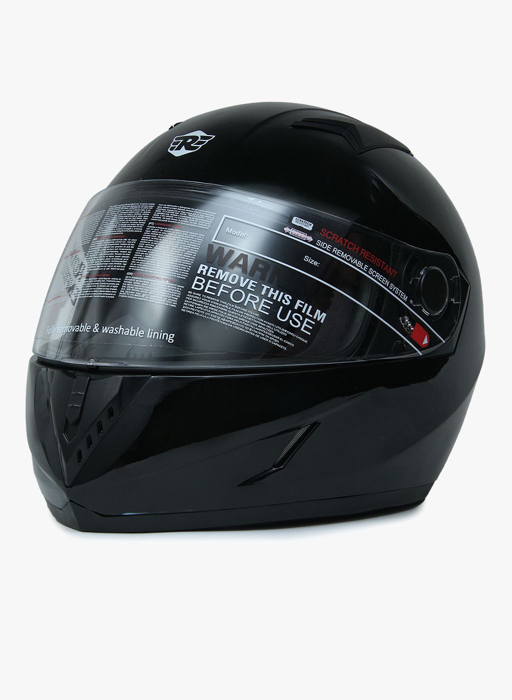 Buy Royal Enfield Gloss Black Full Face Helmet Online 3348247 Jabong