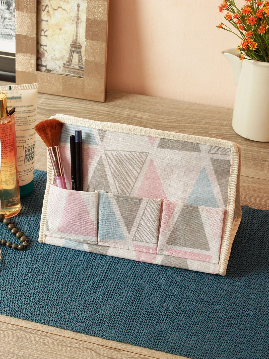 Cortina Unisex Multicoloured Printed Handbag Organiser