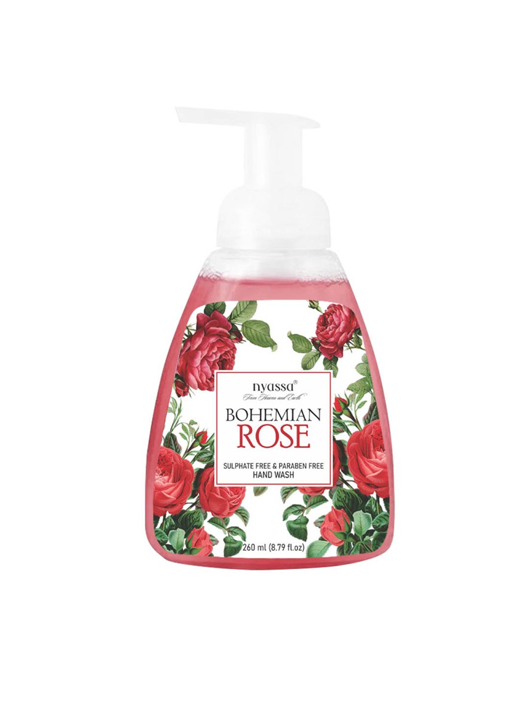 Nyassa Bohemian Rose Foaming Handwash 260ml