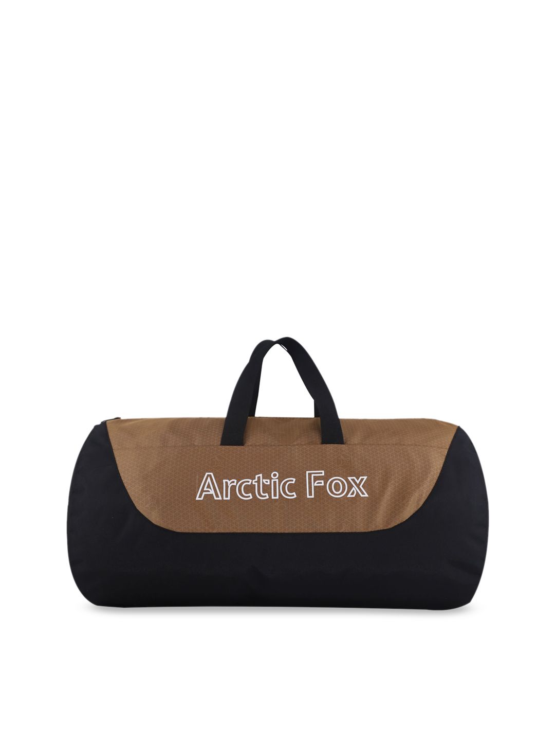 Arctic Fox Brown & Black Solid Duffel Bag