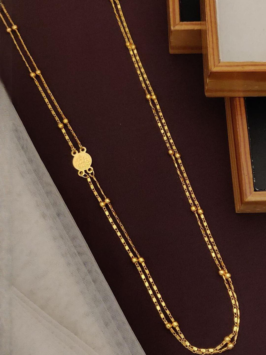 Princy Enterprise Gold-Plated Brass Necklace