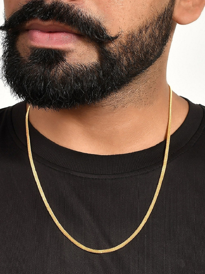 fashion fusion collection Unisex Gold-Plated Minimal Chain