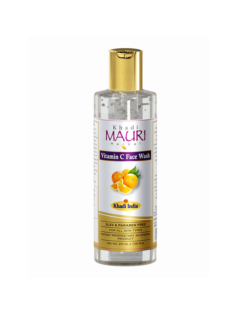 Khadi Mauri Herbal Herbal Vitamin C Face Wash-210ml