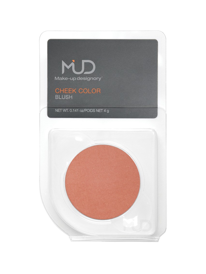 MUD Women Soft Peach Cheek Color Refill