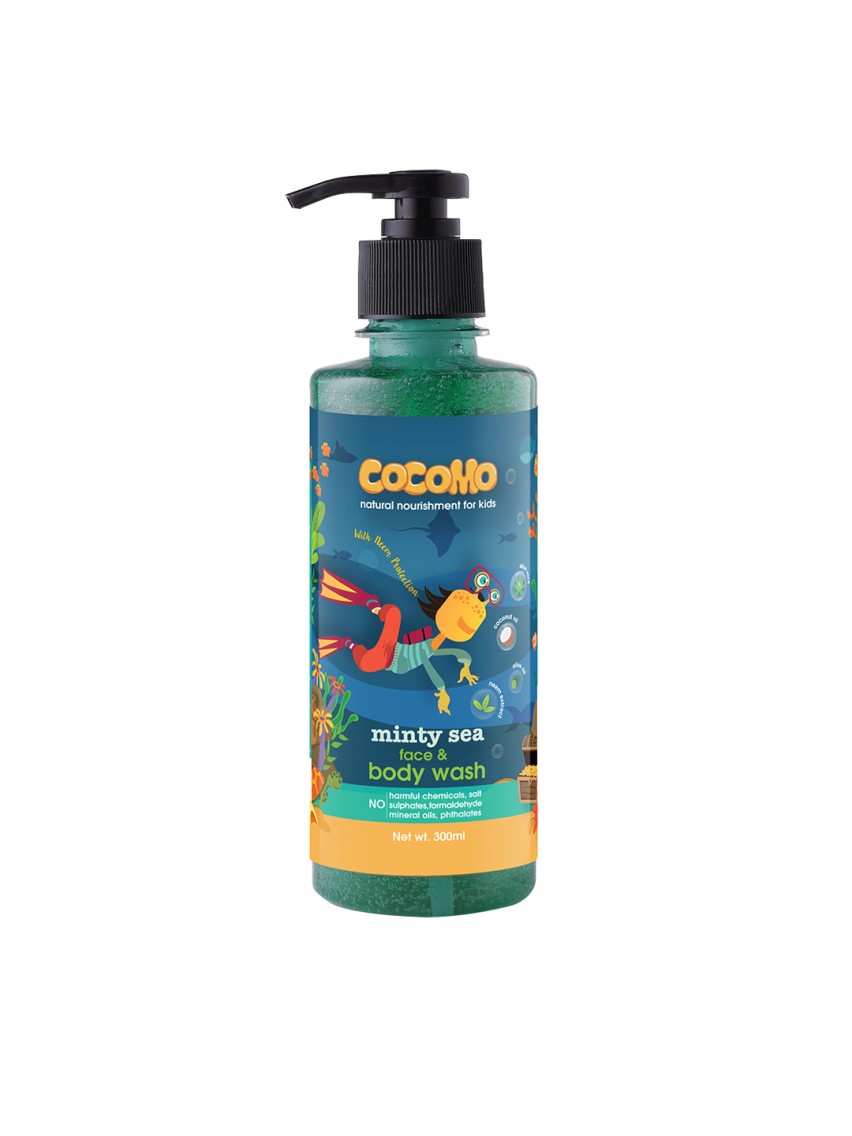 Green Minty Sea Face & Body Wash 300ml