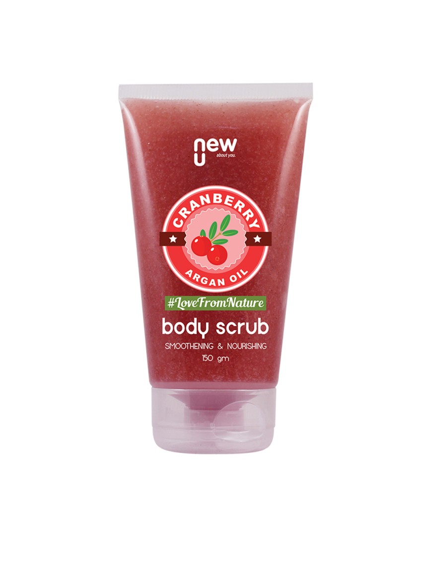Unisex Cranberry Argan Body Scrub 150g