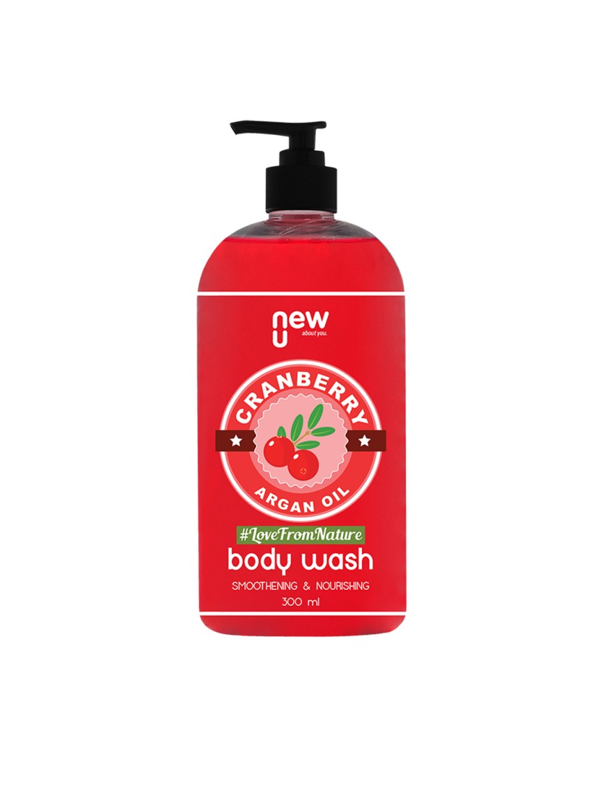 Unisex Cranberry Argan Body Wash 300ml