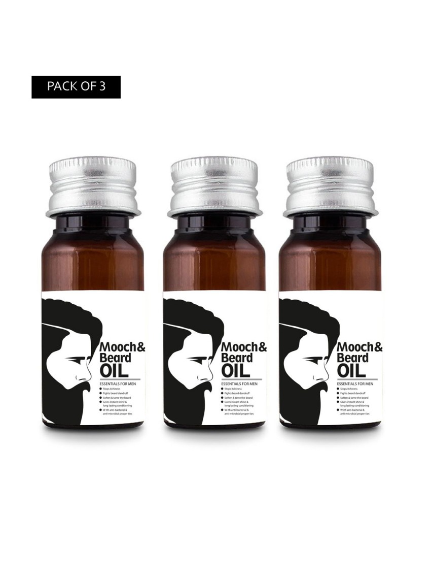 Set of 3 Mooch And Beard Oil 30 ml