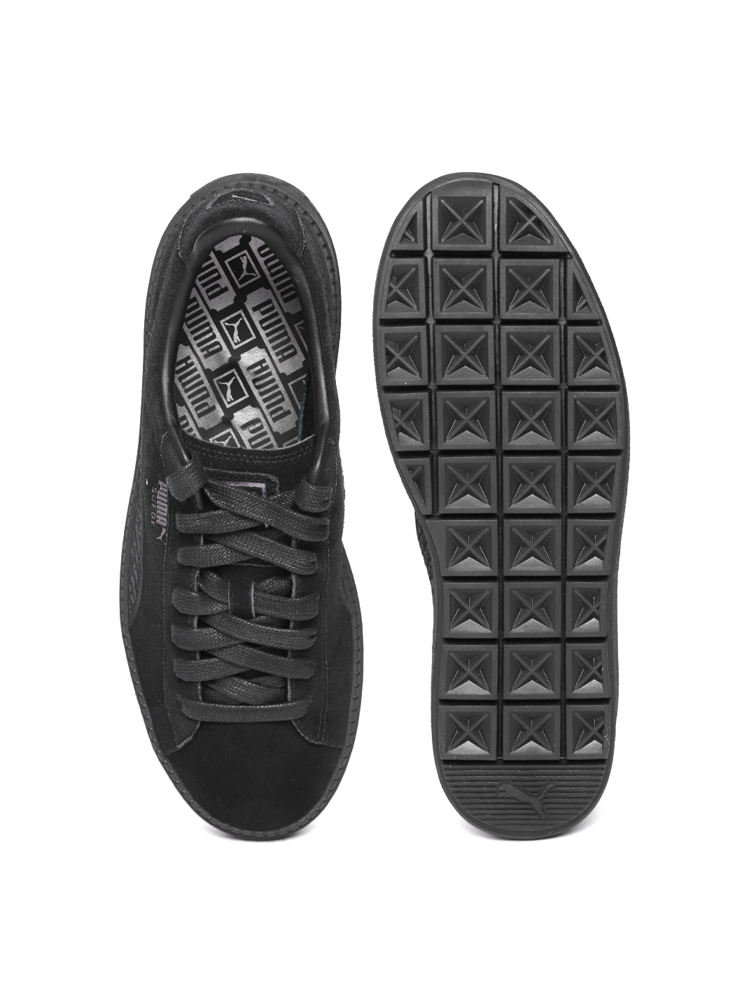 Puma Trace Suede Flatform Casual Animal Black Sneakers Buy Women tBoQdCshxr