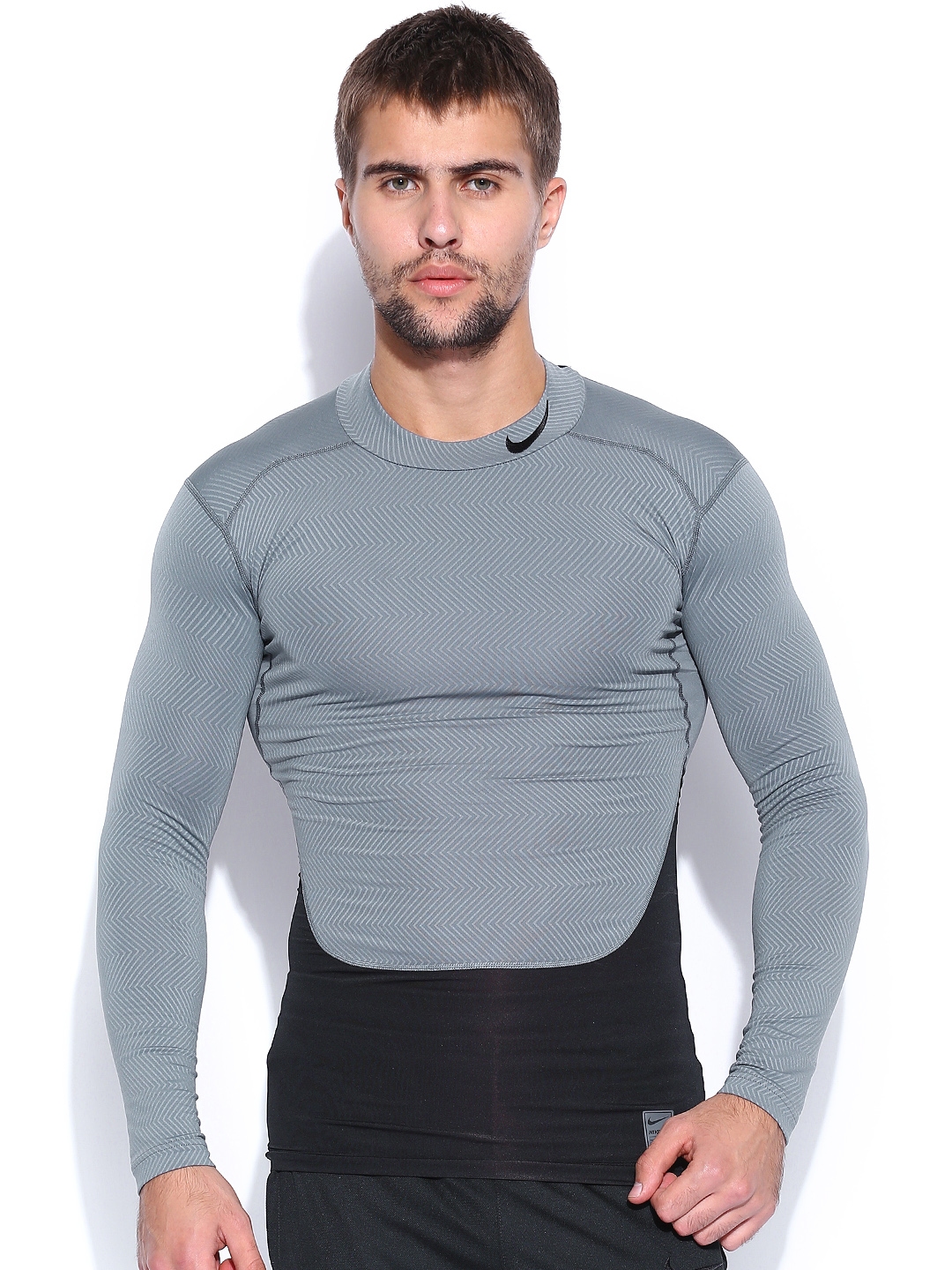 Nike Pro Grey Training T-shirt