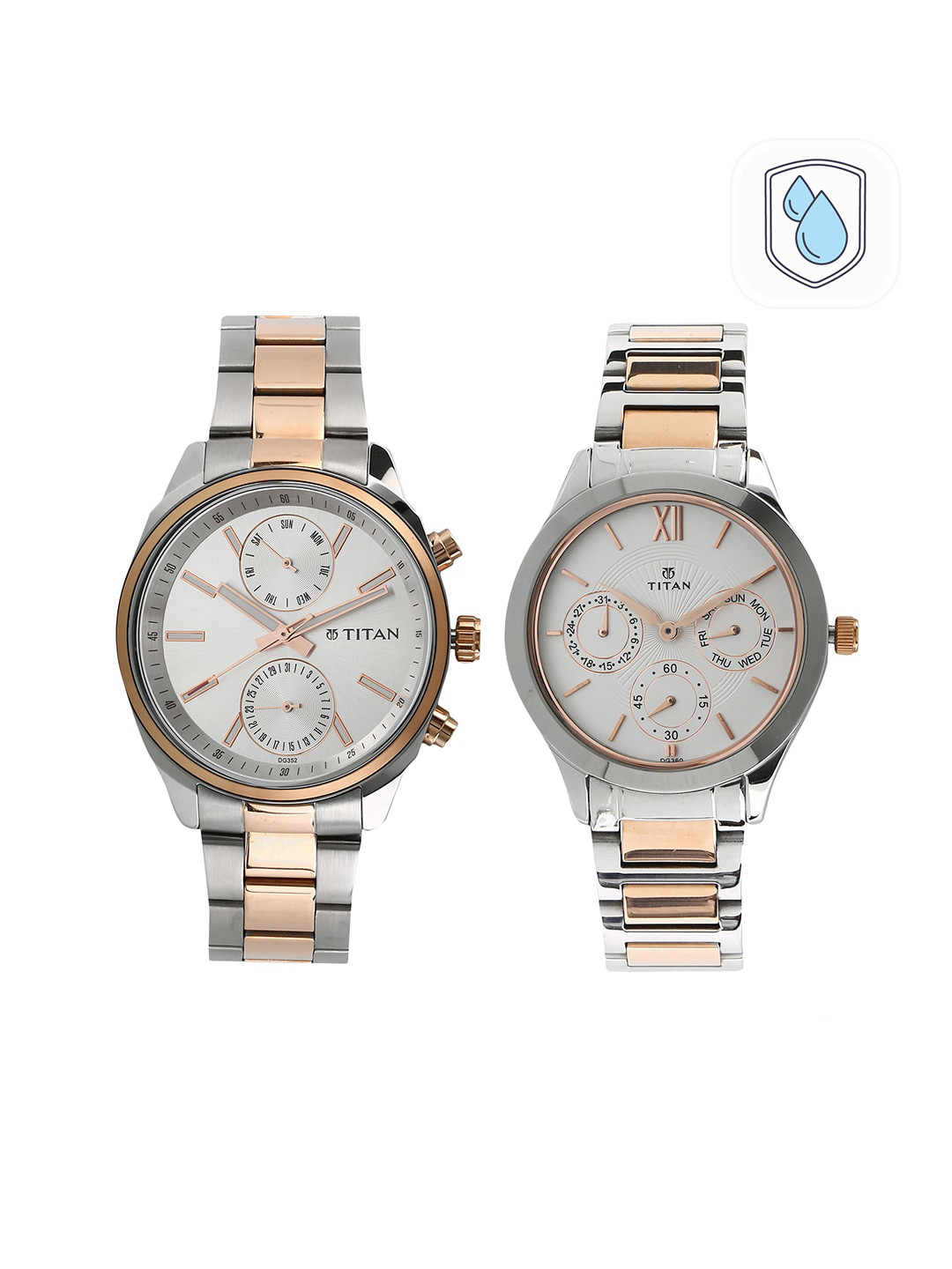 Titan Neo Bandhan Unisex White Analogue watch 17332570KM01