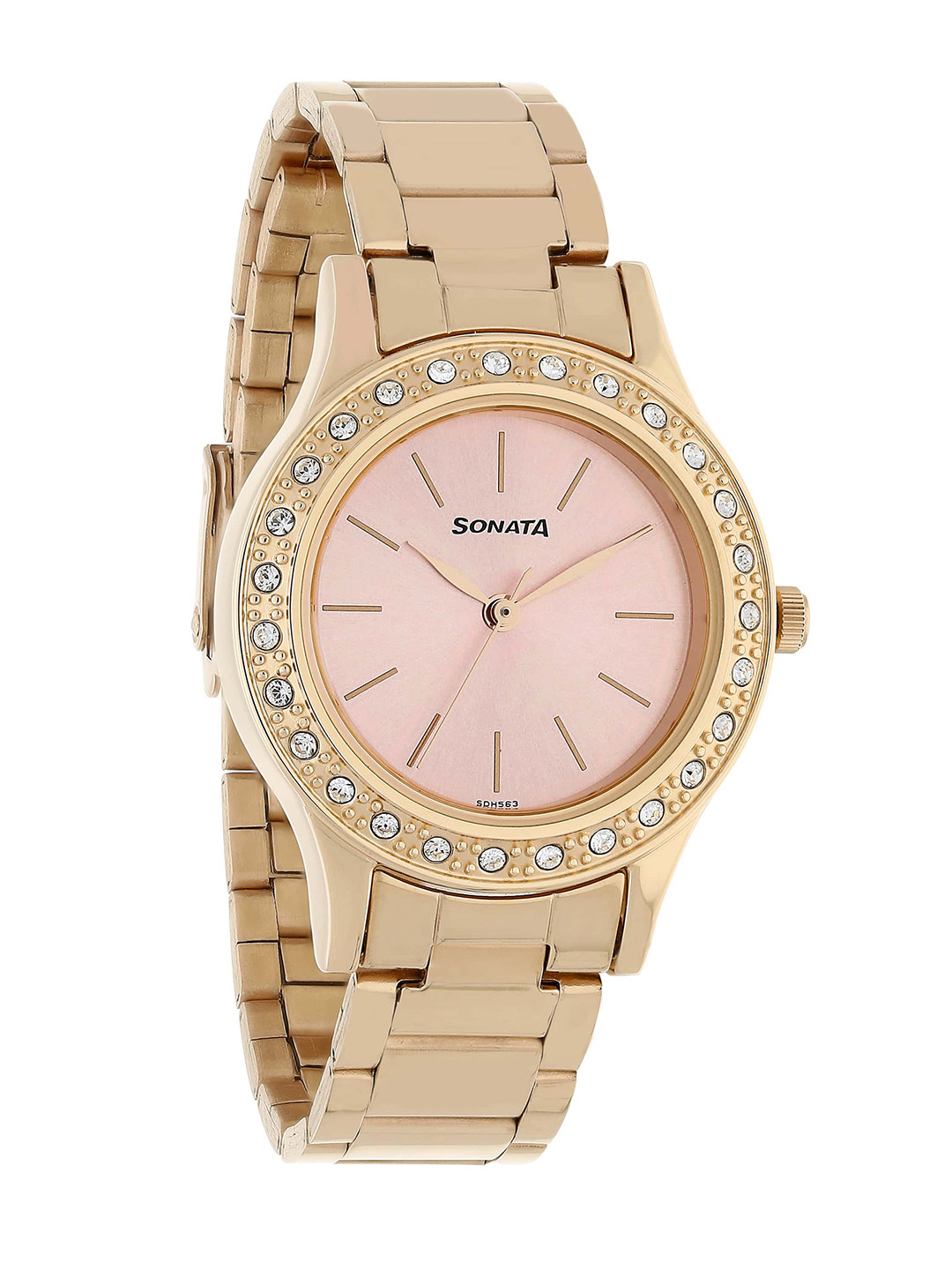 Sonata Blush Women Pink Analogue watch 8123WM01