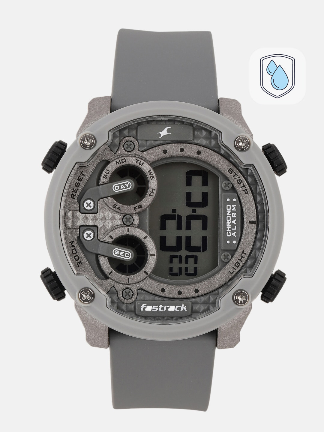 Fastrack Men Grey Digital Watch 38045PP02
