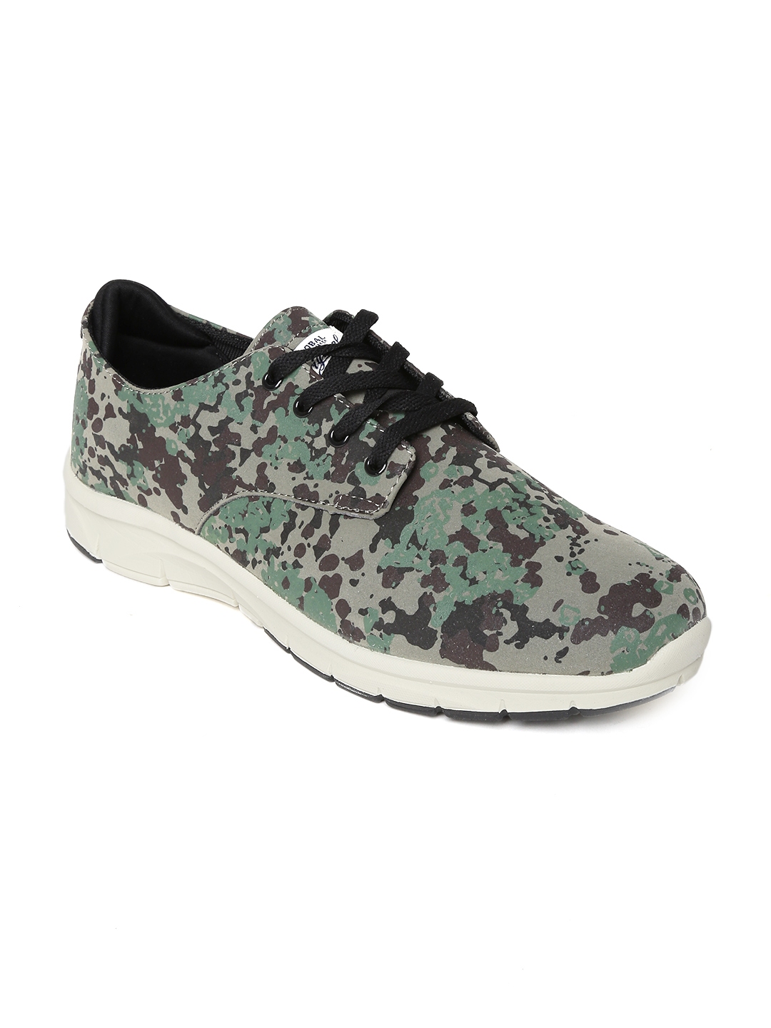 camouflage print shoes