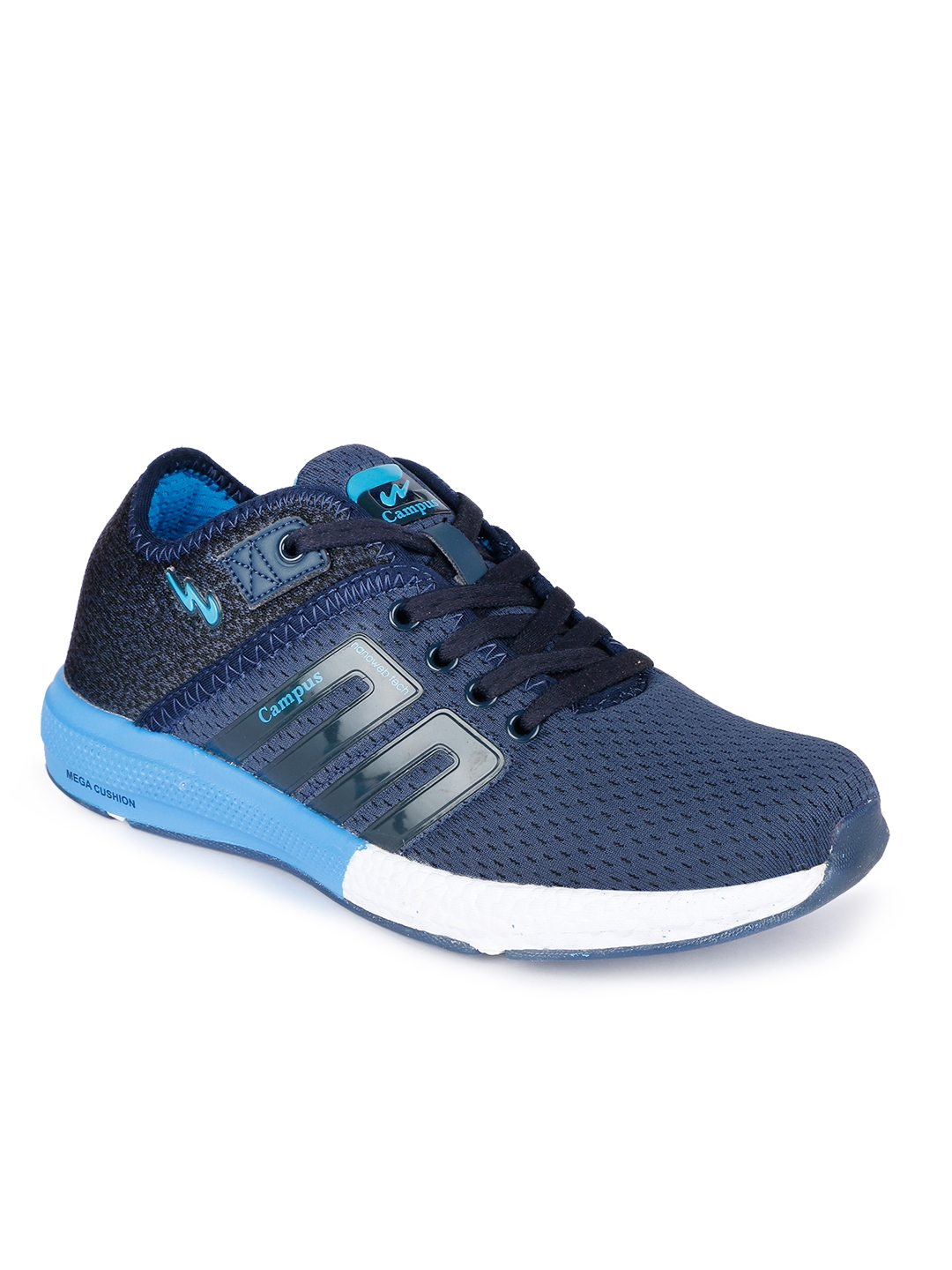 campus navy blue running shoes