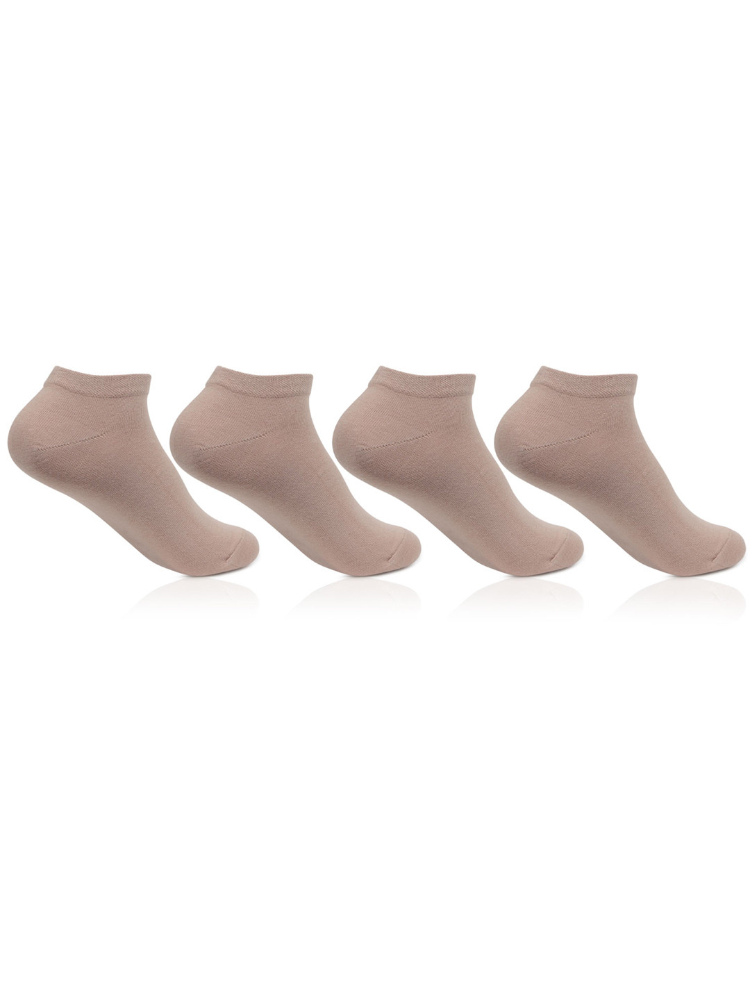 Bonjour Women Pack of 4 Ankle-Length Socks