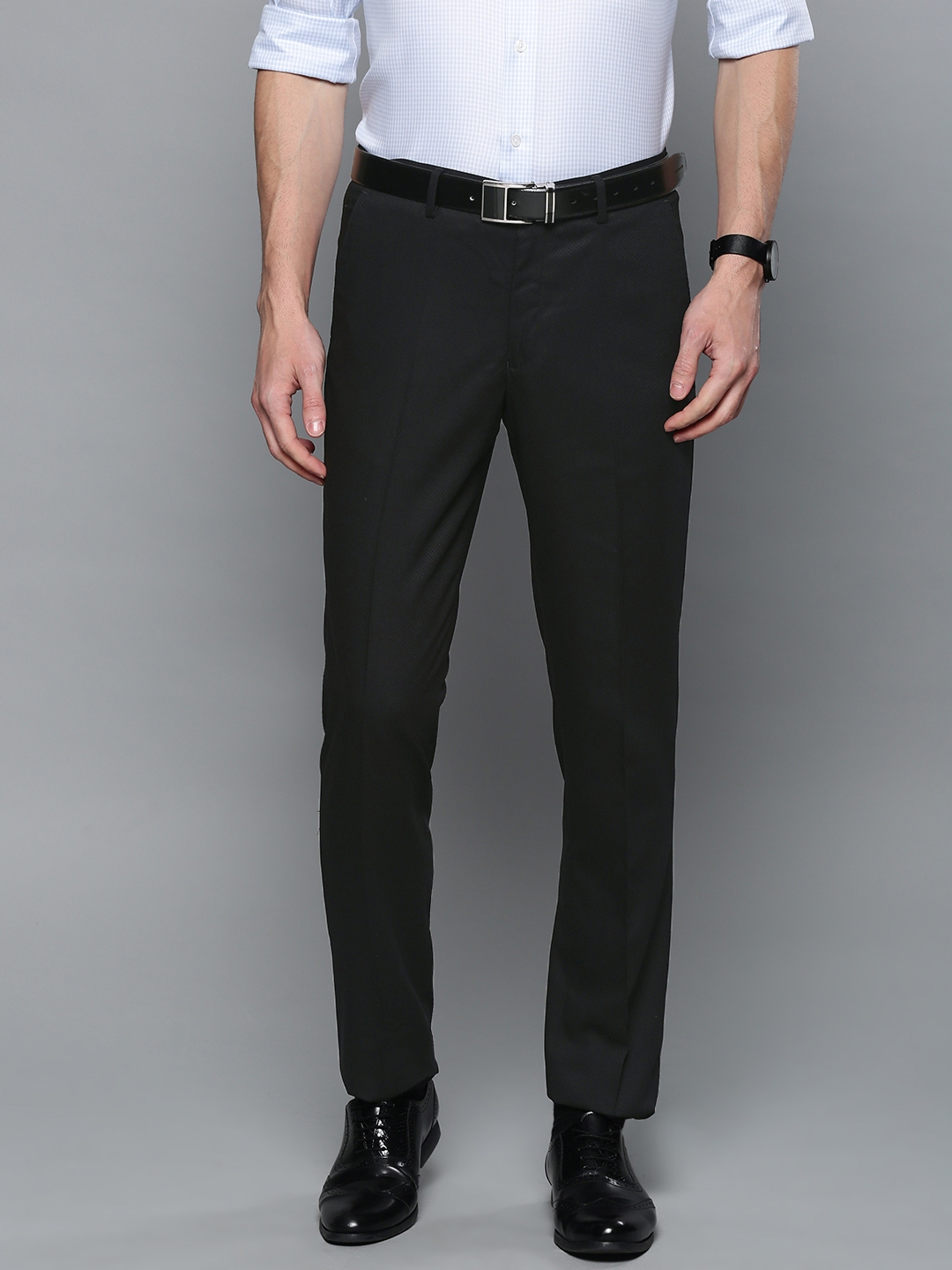 Men Louis Philippe Athwork Regular Trousers  Buy Men Louis Philippe  Athwork Regular Trousers Online In India