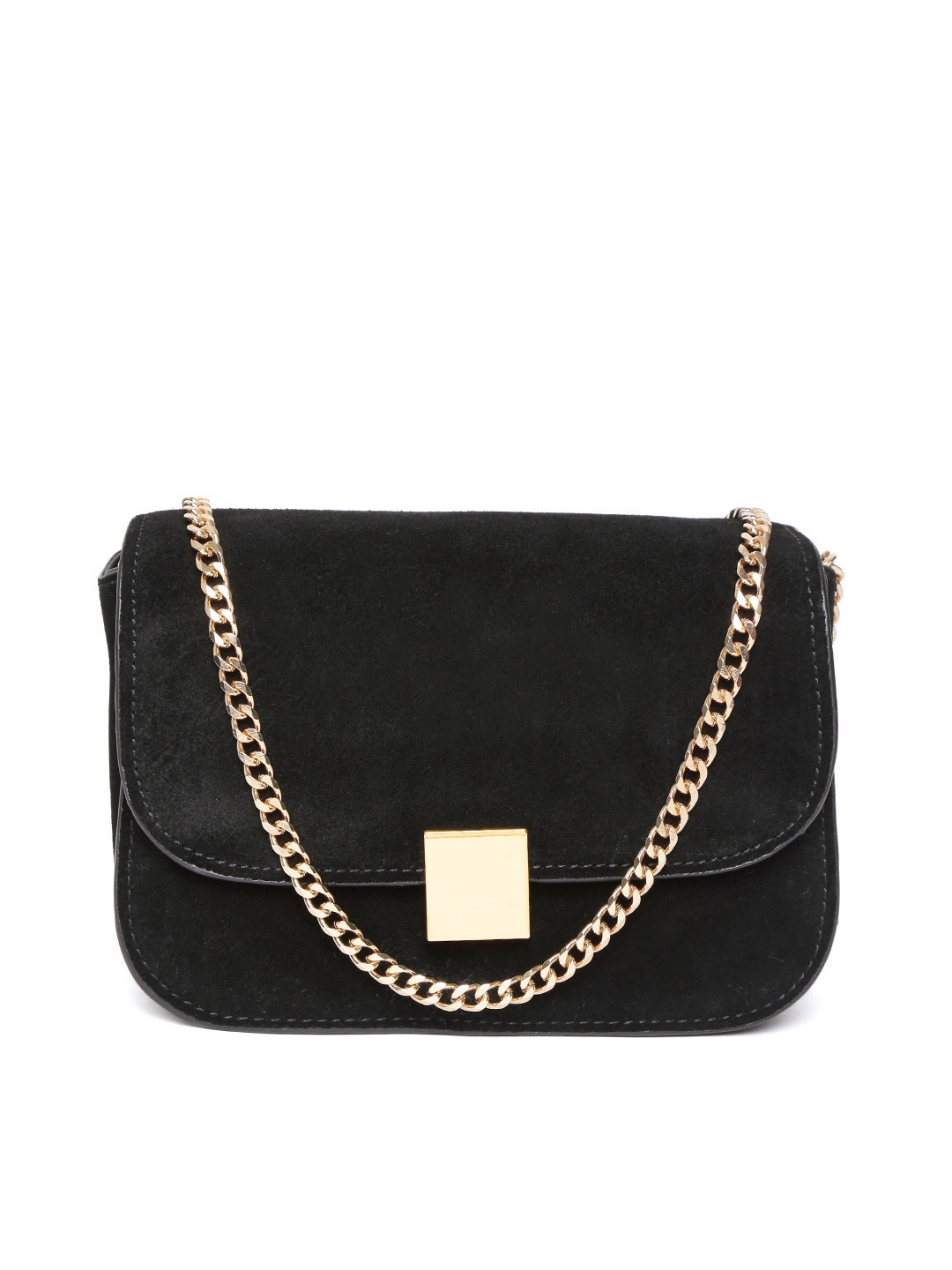 Buy MANGO Black Solid Sling Bag - Handbags for Women 10142605 | Myntra