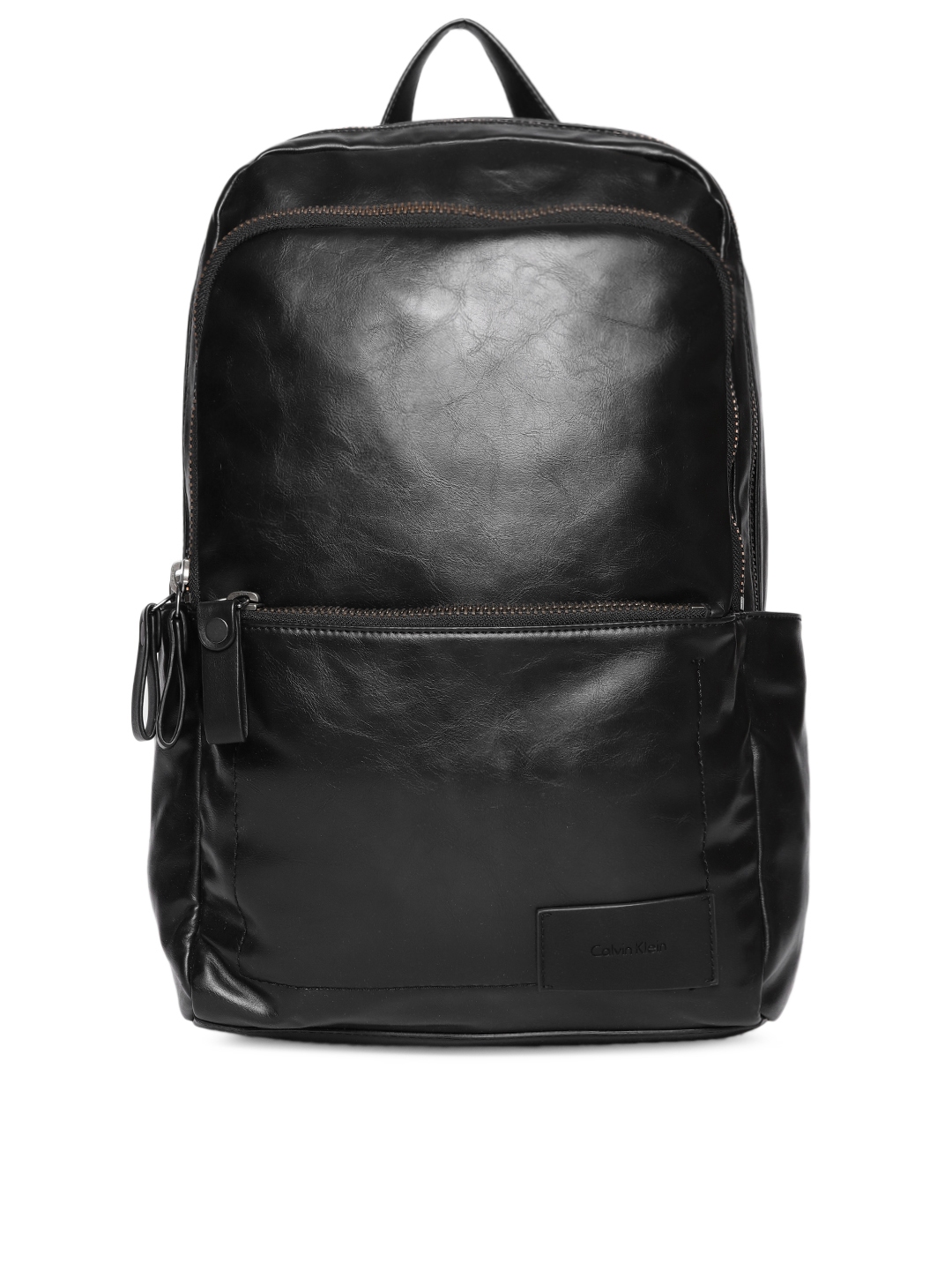 Buy Calvin Klein Jeans Men Black Solid Backpack - Backpacks for Men  10143553 | Myntra