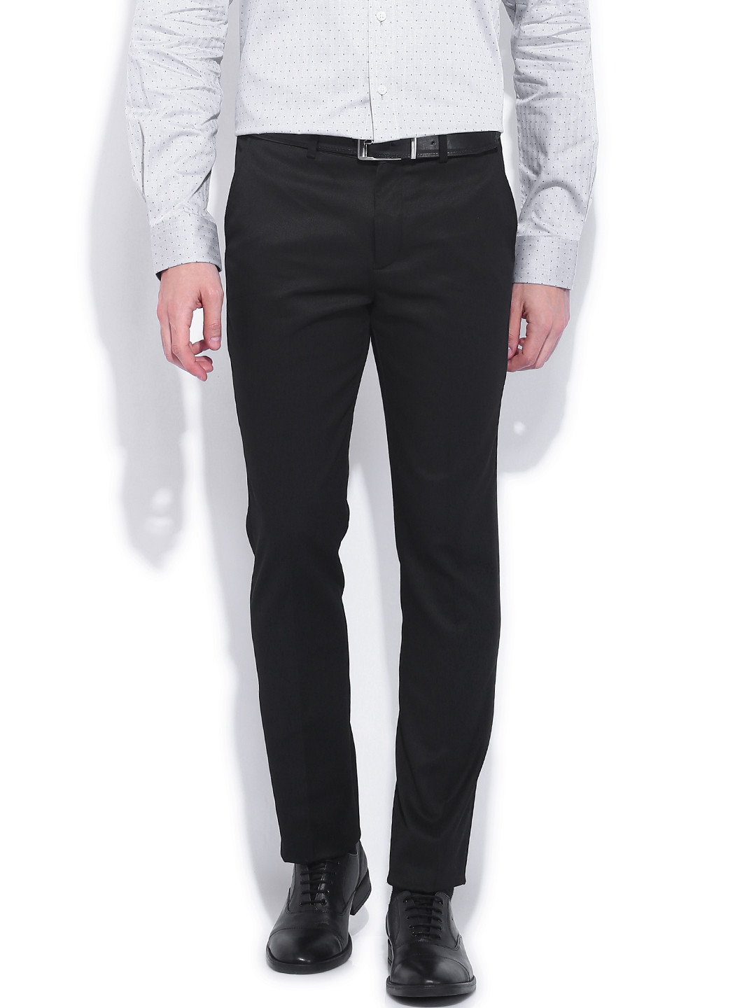 low rise formal trousers