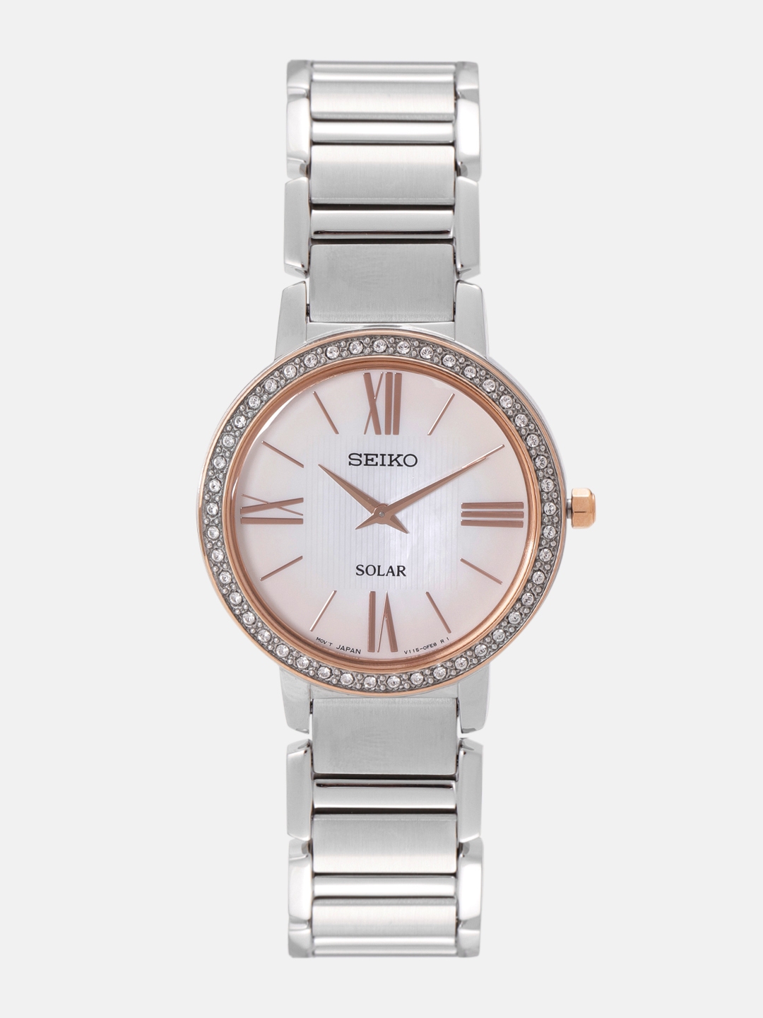 seiko solar analog watch