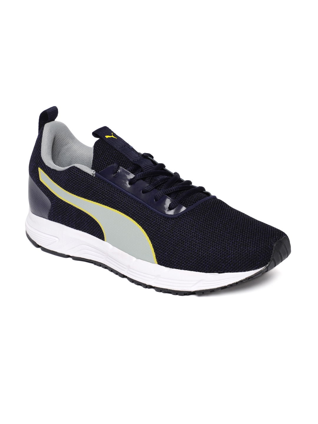 solid navy tennis shoes