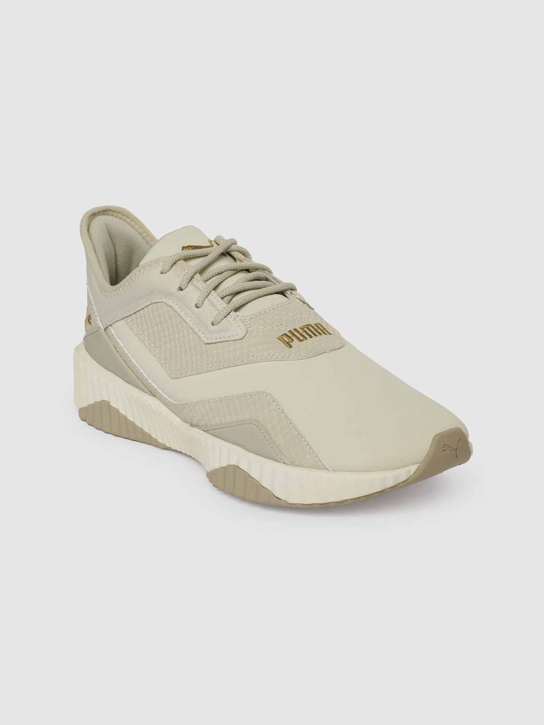 Buy Puma Women Cream Coloured Defy Stitched Croc Training Or Gym Shoes Sports Shoes for Women 10248717 Myntra