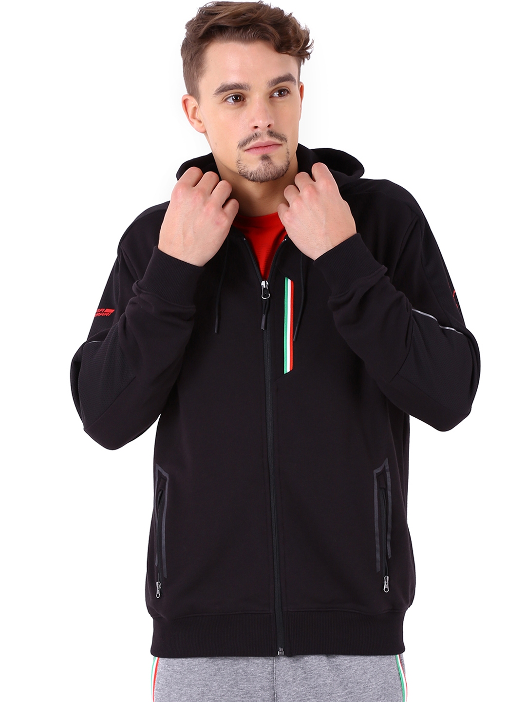 puma ferrari jacket myntra