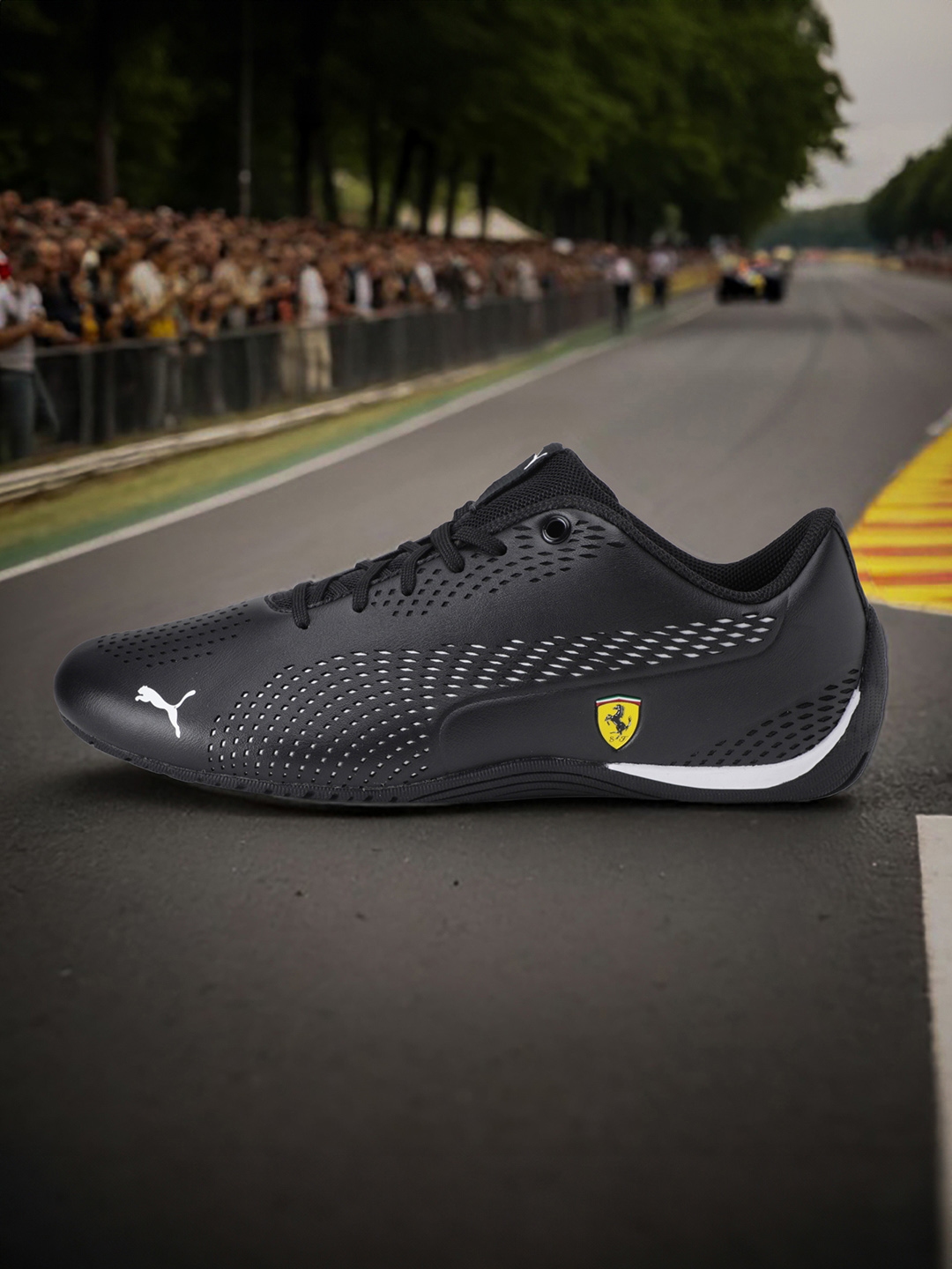 Puma sf drift cat 5 ultra black sneakers sale