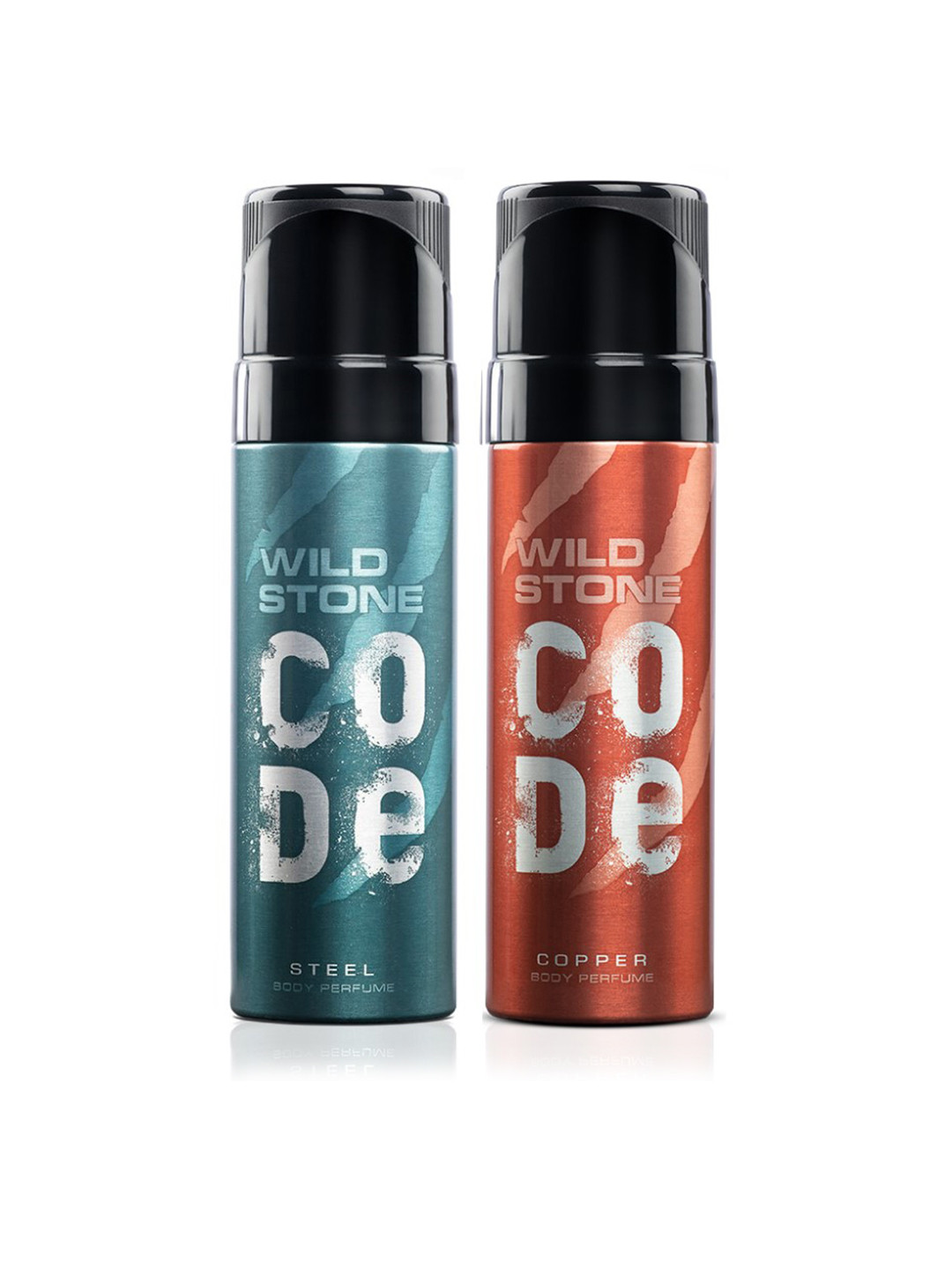 Wild stone code  Men Set of 2 CODE Steel and Copper Perfumes