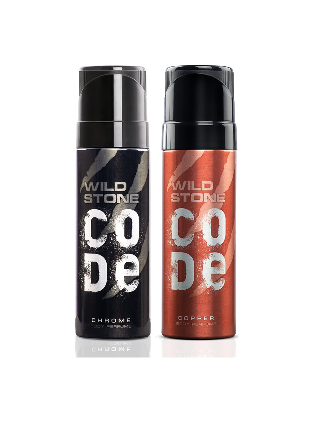 Wild stone code  Men Set of 2 Code Chrome & Copper Perfumes