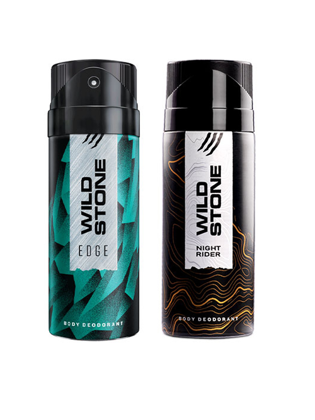 Wild Stone Men Set of 2 Night Rider & Edge Deodorants