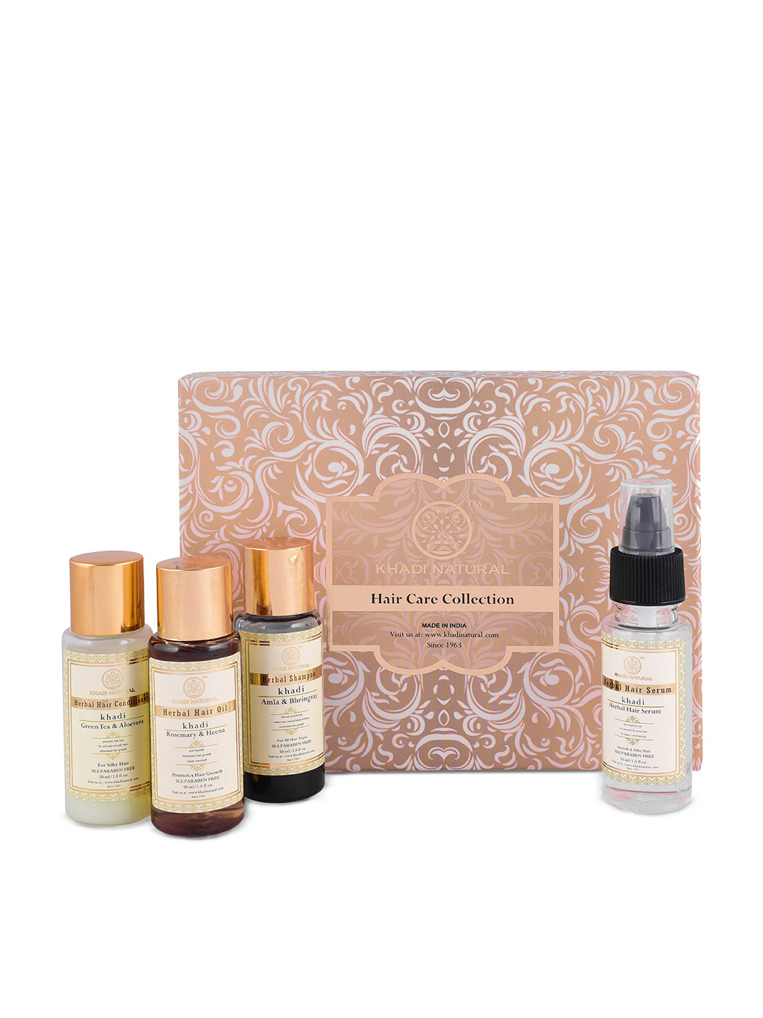 Khadi Natural Hair Care Collection Kit - Each 50ml