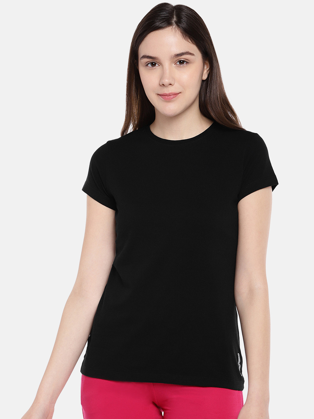 Buy Sweet Dreams Women Black Solid 