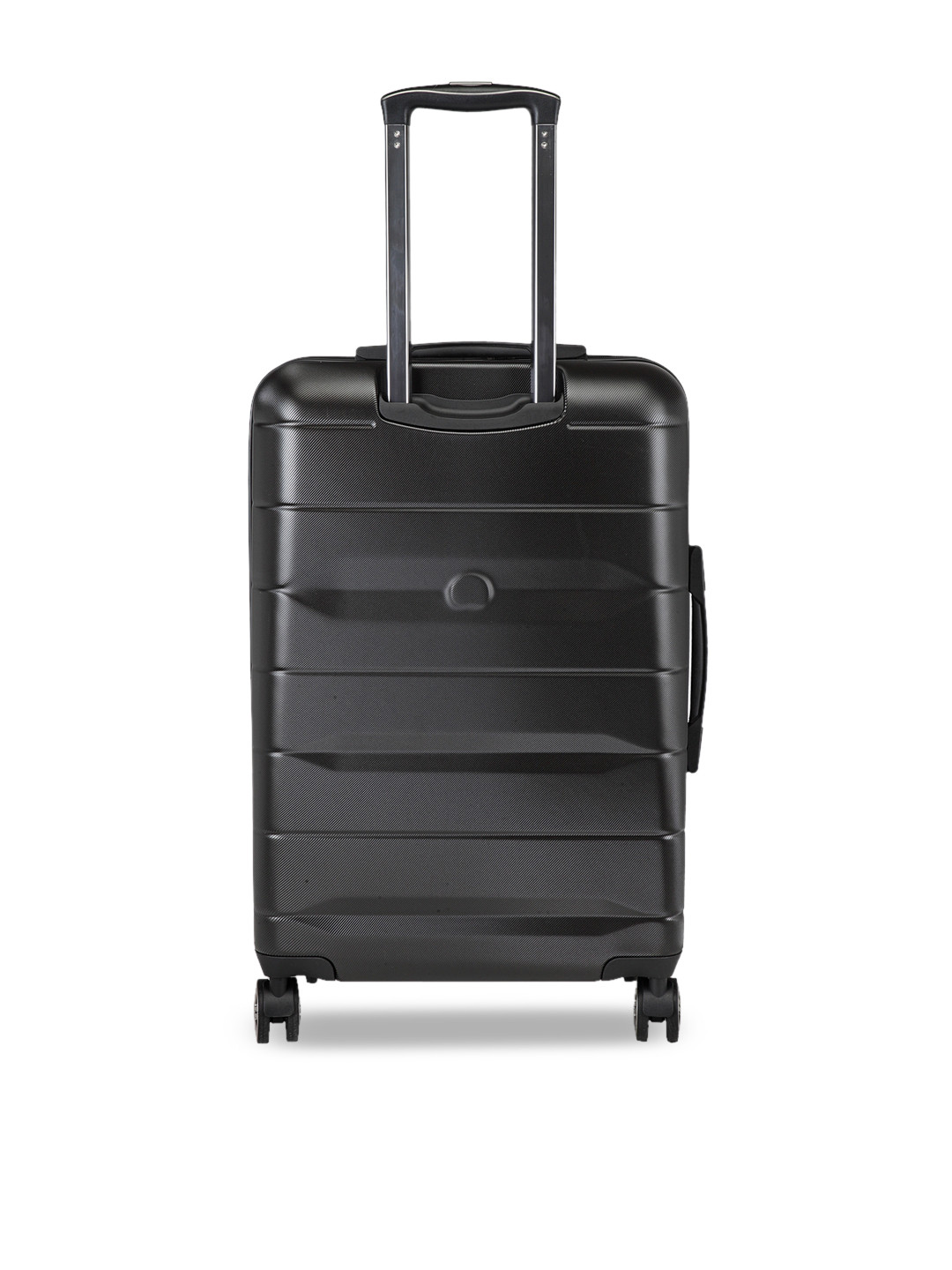 DELSEY PARIS COMETE Medium Check-in Suitcase - Hard-Sided Black Polycarbonate Trolley with TSA Lock