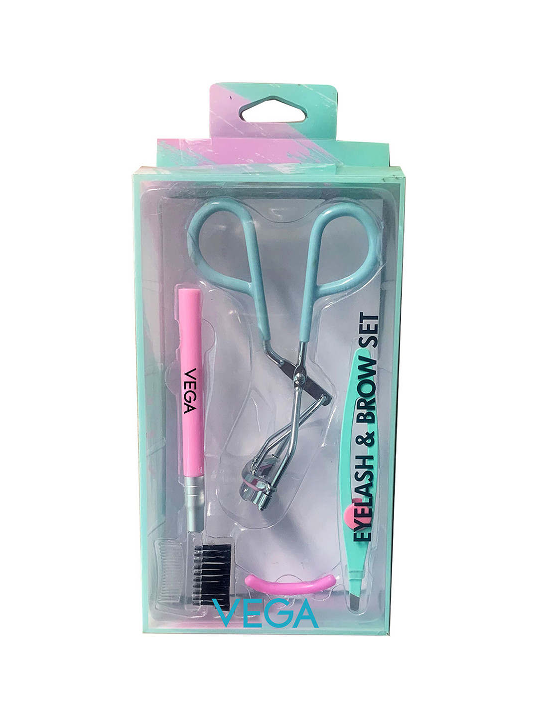 VEGA 3 Pcs Eyelash & Brow Tools Set EBS-01